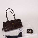 Prada Bonnie Medium Leather Shoulder Bag