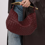 Bottega Veneta Intrecciato Barolo Medium Sardine Bag