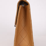 Chanel 1997 Nude Jumbo Stitch Single Flap Bag
