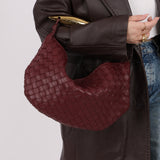 Bottega Veneta Intrecciato Barolo Medium Sardine Bag