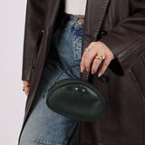 Dior Alpine Green Leather Trotter Mini Pouch