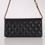 Chanel Caviar Camellia Flap Bag