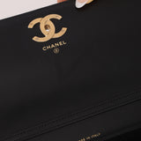 Chanel Caviar Camellia Flap Bag