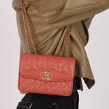 Chanel 2017 Lambskin Coco Mini Flap