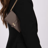 Hermès 2019 Etoupe Epsom Bearn Wallet