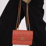 Chanel 2017 Lambskin Coco Mini Flap