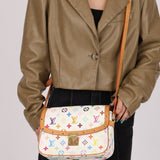 Limited Edition Louis Vuitton x Takashi Murakami White Sologne