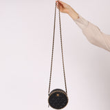 Chanel 2020 Lambskin Chain Around Round Crossbody