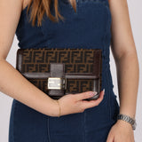 Fendi Zucca Baguette Flap