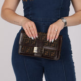 Fendi Zucca Baguette Flap