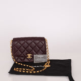 Chanel 2020 Lambskin Coin Bijoux Chain Flap Bag
