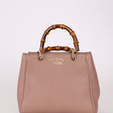 Gucci Mini Leather Bamboo Shopper Tote