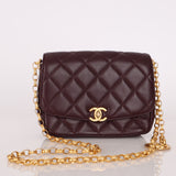 Chanel 2020 Lambskin Coin Bijoux Chain Flap Bag