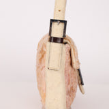 Rare Fendi Persian Lamb and Felt Baguette