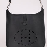Hermès 2012 Noir Epsom Evelyne PM Gen l