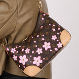 Limited Edition 2025 Louis Vuitton x Takashi Murakami Cherry Blossom Boulogne PM