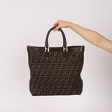 Fendi Zucca North South Tote Bag