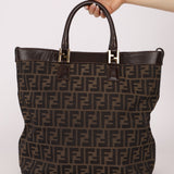 Fendi Zucca North South Tote Bag