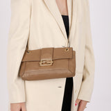 Fendi Leather Chain Baguette