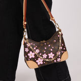 Limited Edition 2025 Louis Vuitton x Takashi Murakami Cherry Blossom Boulogne PM