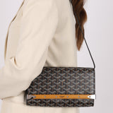 Goyard Monte Carlo Clutch MM with Strap