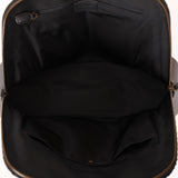 Dior 2001 License Plate Montaigne Leather and Pony Hair Bowler Bag