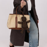 Rare Fendi Zucca Nylon Teddy Bear Tote
