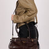 Prada Bonnie Medium Leather Shoulder Bag
