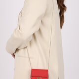 Fendi Leather Nano Chain Baguette