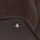 Limited Edition Hermès 2021 Ebene Swift and Wool Picotin 22 PHW