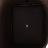 Limited Edition Hermès 2021 Ebene Swift and Wool Picotin 22 PHW