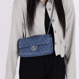 Chanel 2008 Soft Caviar East West Flap