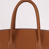Limited Edition Hermès 1998 Vache Naturelle and Khaki Toile Birkin 35 GHW