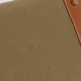 Limited Edition Hermès 1998 Vache Naturelle and Khaki Toile Birkin 35 GHW