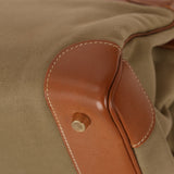Limited Edition Hermès 1998 Vache Naturelle and Khaki Toile Birkin 35 GHW
