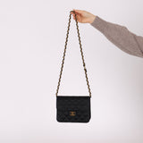 Chanel 1989 Satin Mini Square Flap