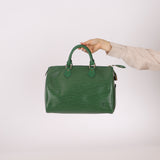 Louis Vuitton Green Epi Speedy 30