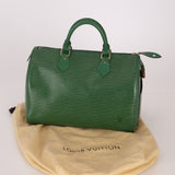 Louis Vuitton Green Epi Speedy 30
