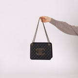 Chanel 2020 Lambskin Chain Logo Tote