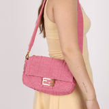 Fendi Zucca Terry Cloth Baguette