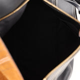 Rare Loewe Plaid Suede and Calfskin Medium Puzzle Bag