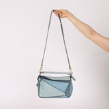 Loewe Tricolor Small Puzzle Bag