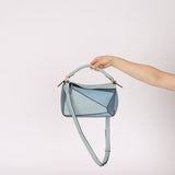 Loewe Tricolor Small Puzzle Bag