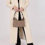Gucci Monogram Whipstitch Shoulder Bag