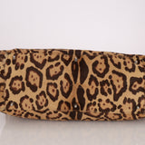 Vintage Fendi Jaguar Print Pony Hair Large Tote