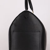 Louis Vuitton Black Epi Leather Keepall 45