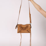 Balenciaga Camel Mini City Bag
