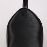 Louis Vuitton Black Epi Leather Keepall 45