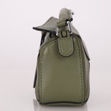 Loewe Matcha Leather Nano Puzzle