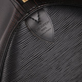 Louis Vuitton Black Epi Leather Keepall 45